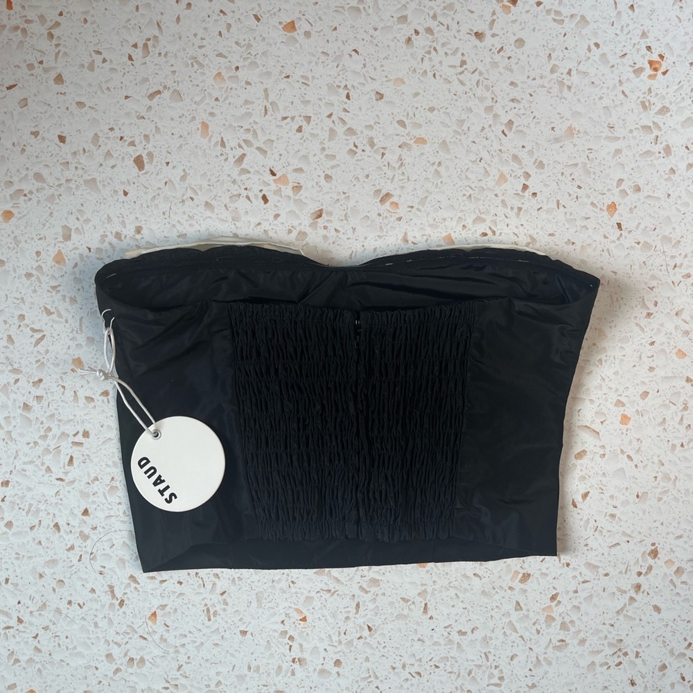NWT Staud‎ Atticus Strapless Top with Bow - Sold Out Everywhere! - Picture 4 of 6